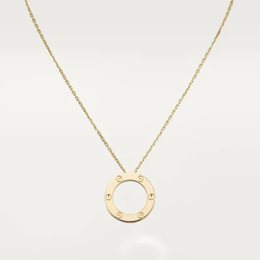 Halo Necklace (in silver & gold)