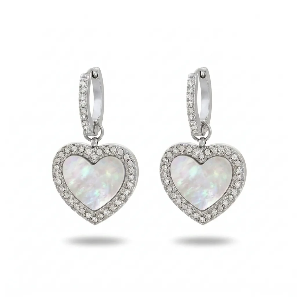 Mia Amor Heart Earrings (all colours)