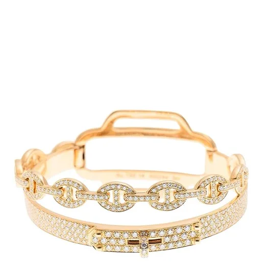 Classy Hemes Layered Bracelet (in gold or silver)