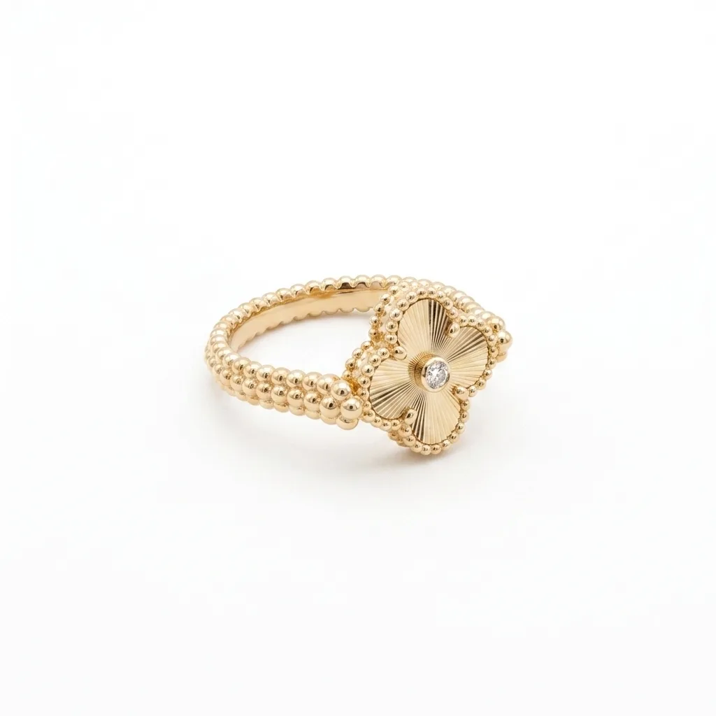 Gold Reversible vc Ring