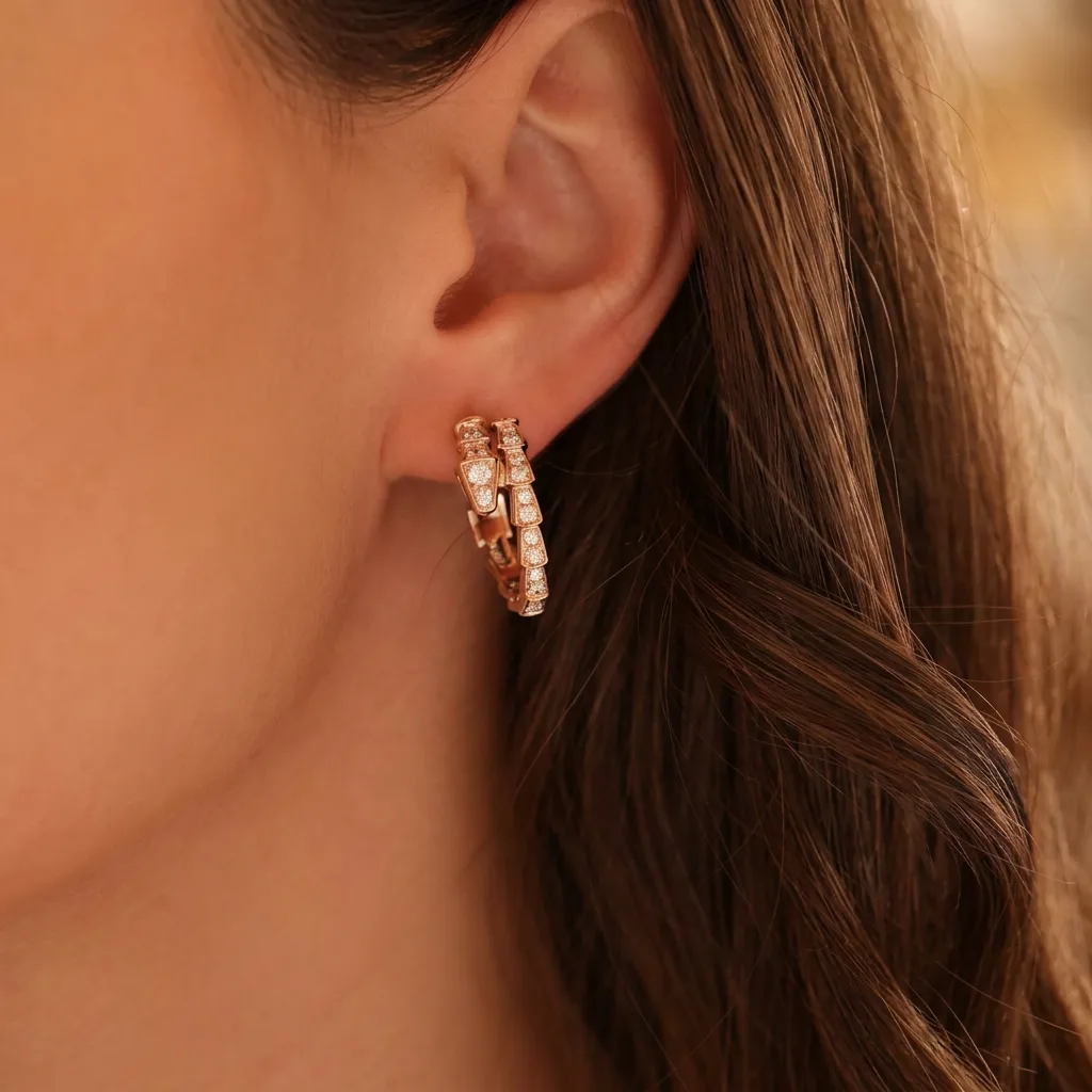 Classy Iva Earrings in gold, silver & rose gold)