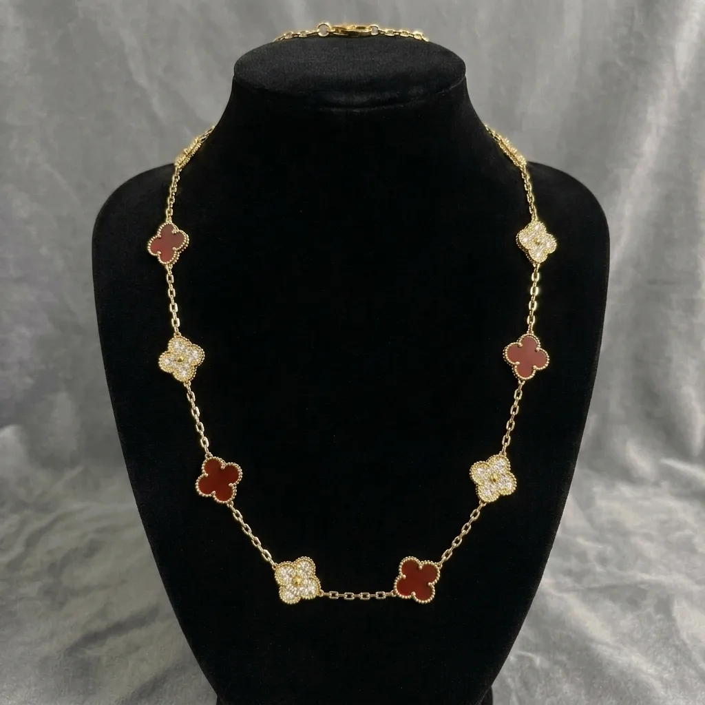 Multi Clover Necklace (All colours)