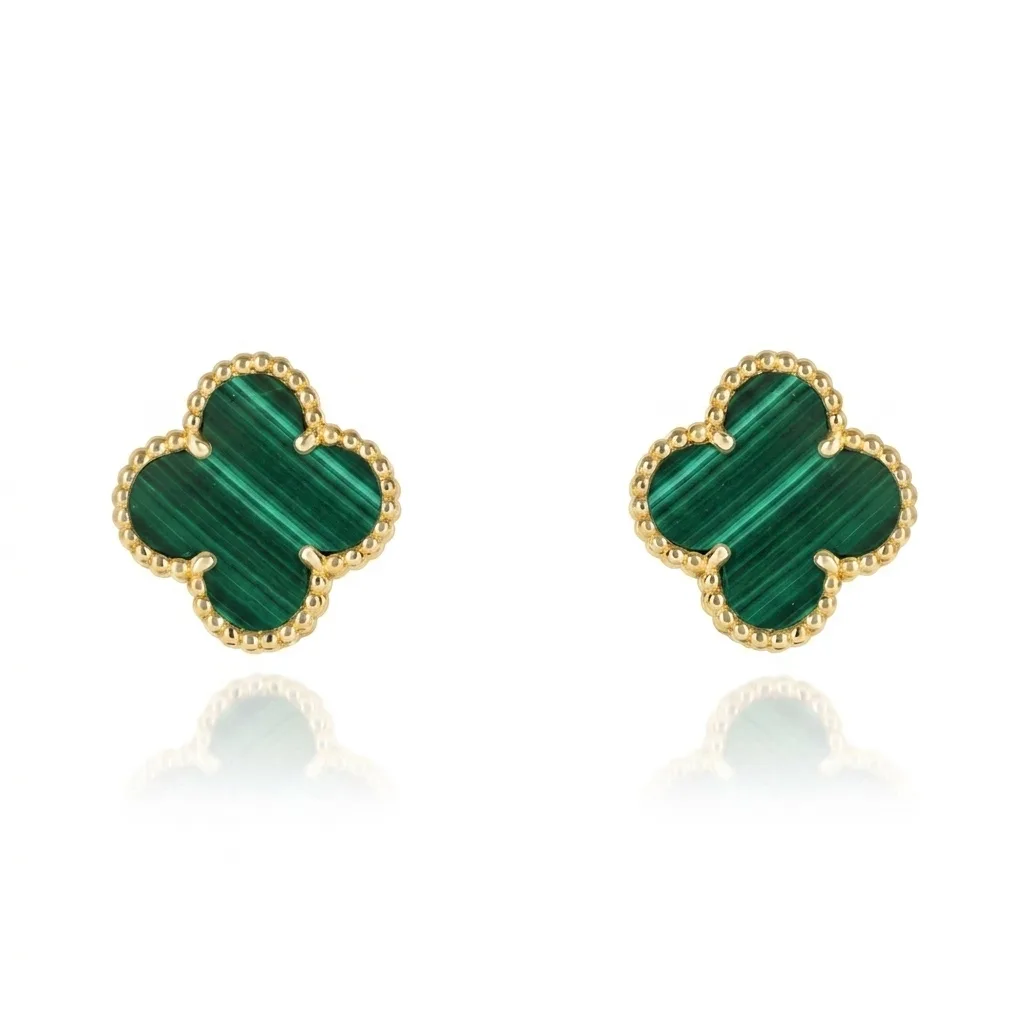 Green VC Earrings
