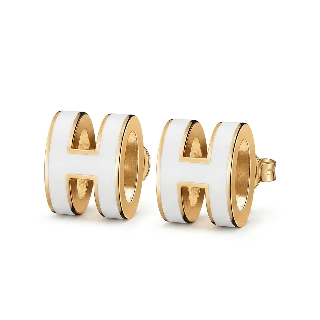Classy H Earrings (many colours)