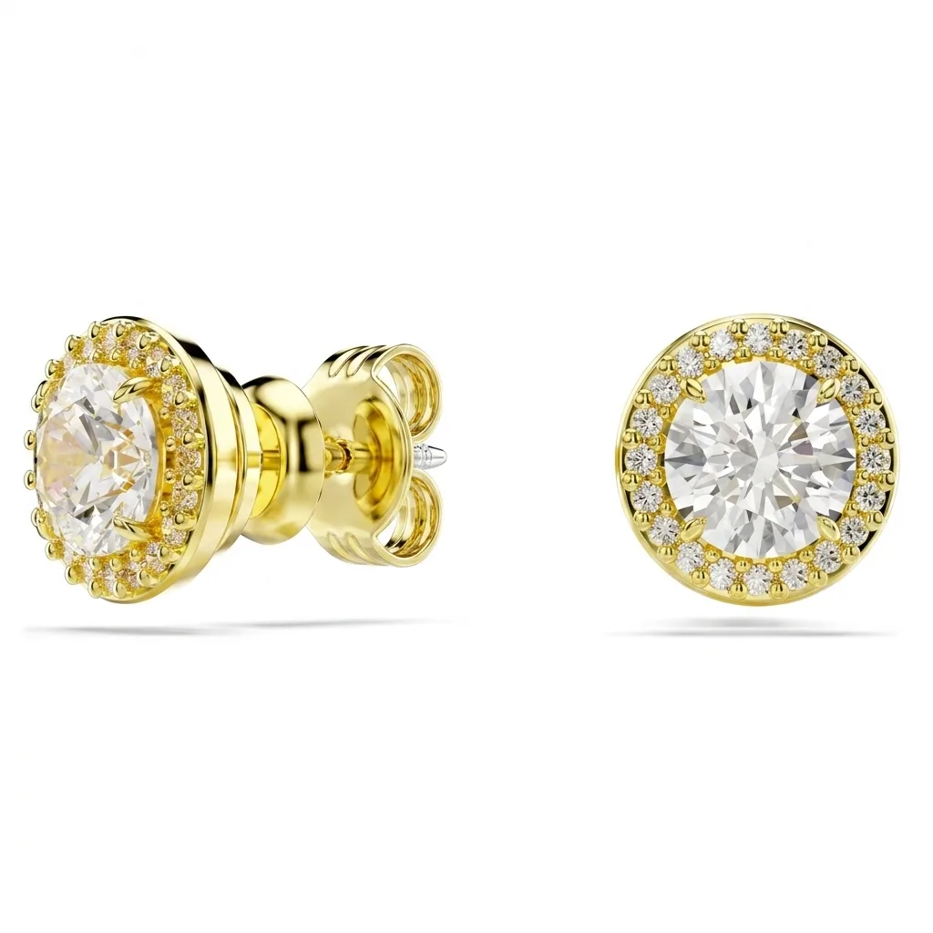 Angel Earrings ( in silver & gold)