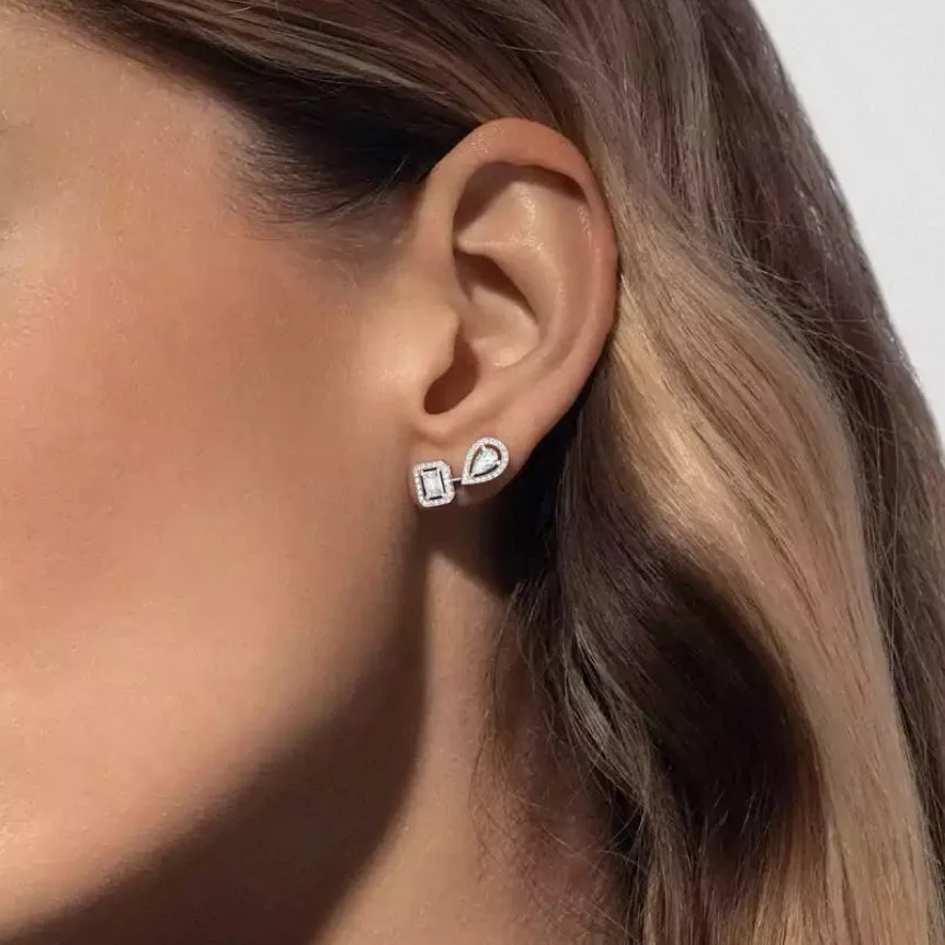 Mollyane Crystal Earrings Stack