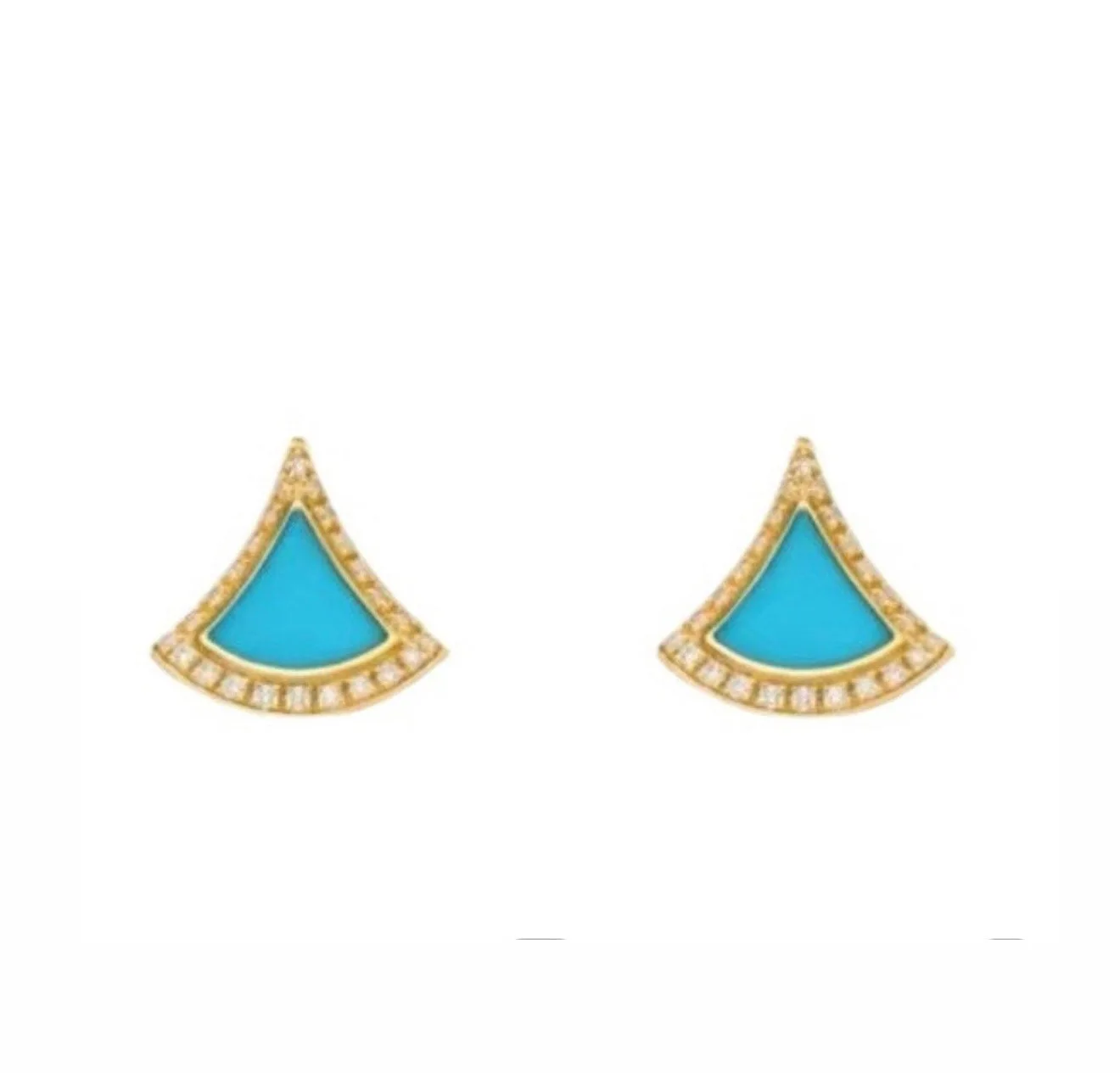 Ivy Blue Diamanté Earrings