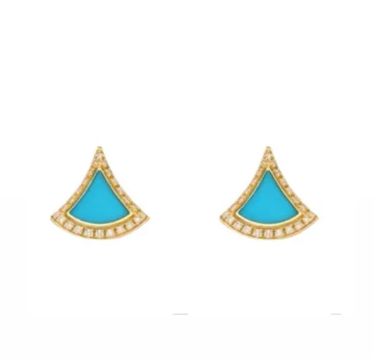 Ivy Blue Diamanté Earrings