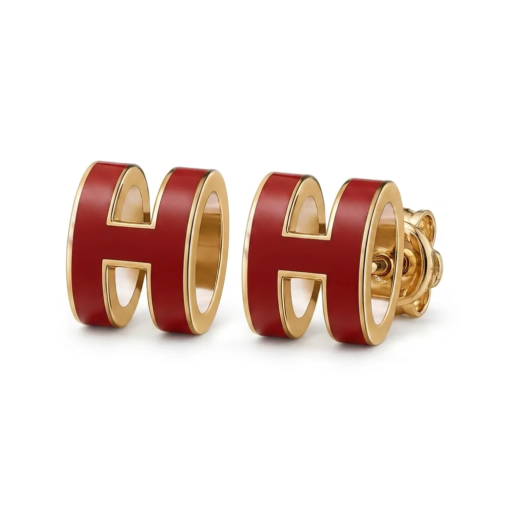 Classy H Earrings (many colours)