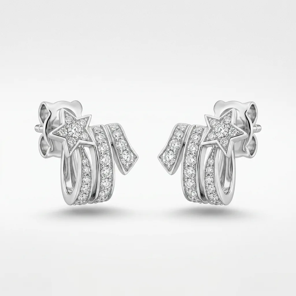 Chana star earrings