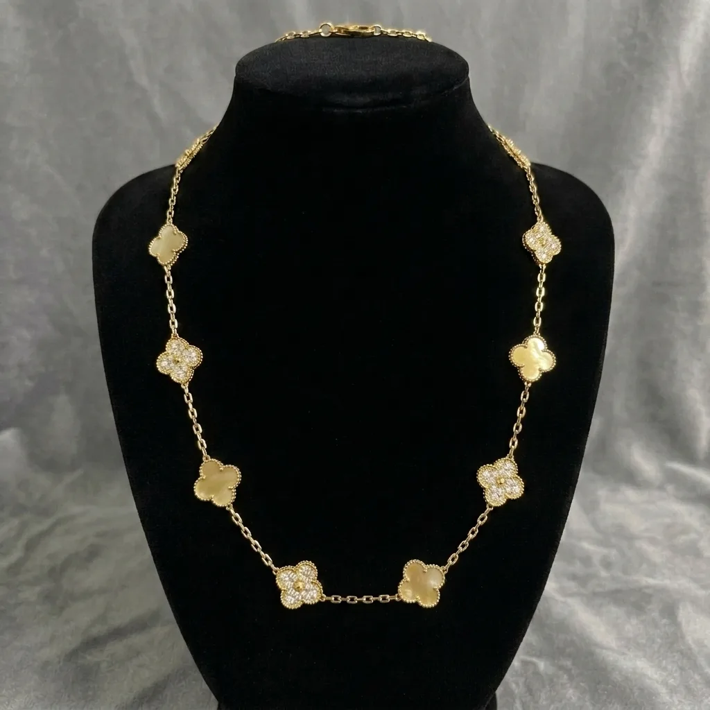 Multi Clover Necklace (All colours)