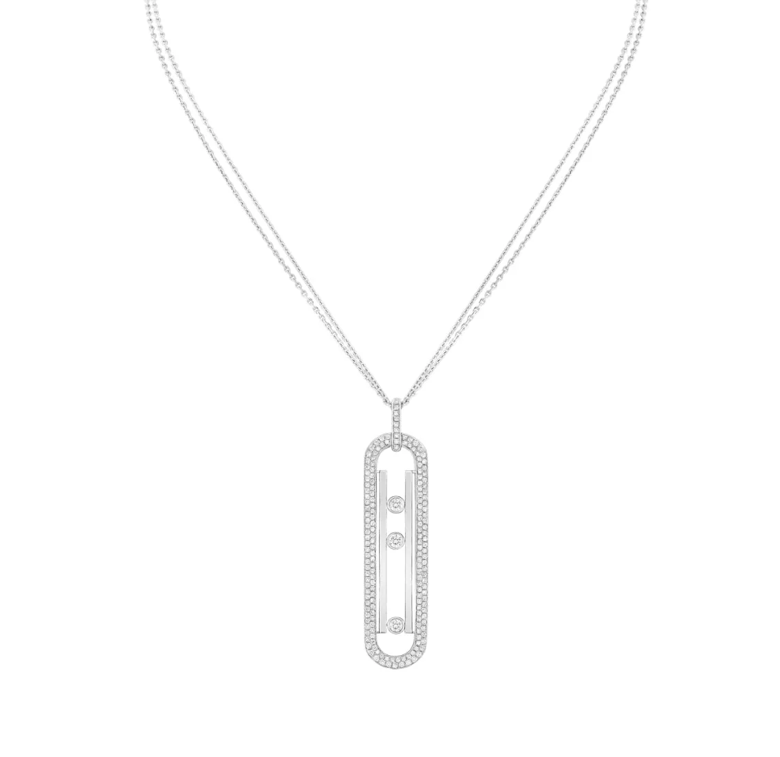Molly Single Necklace (in silver & gold)