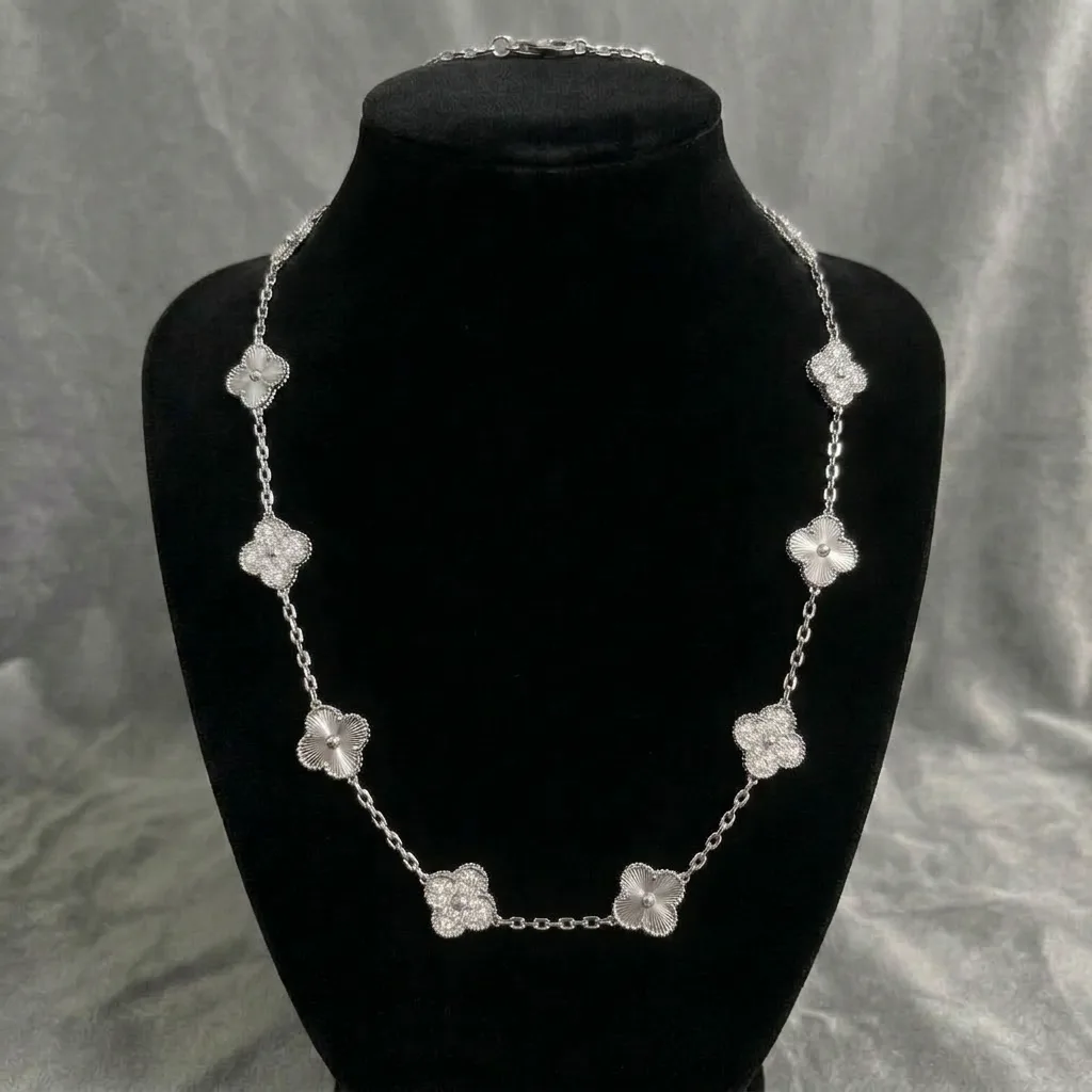Multi Clover Necklace (All colours)