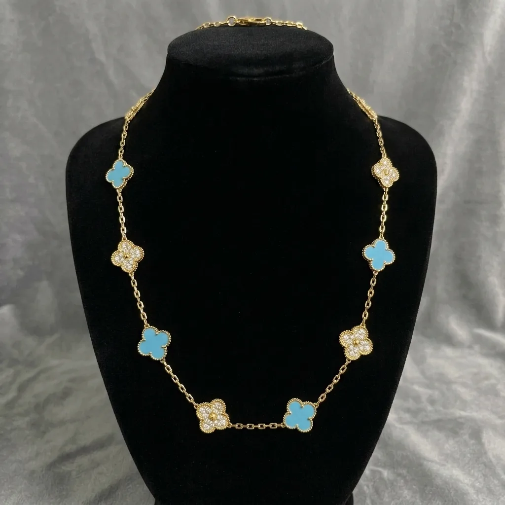 Multi Clover Necklace (All colours)