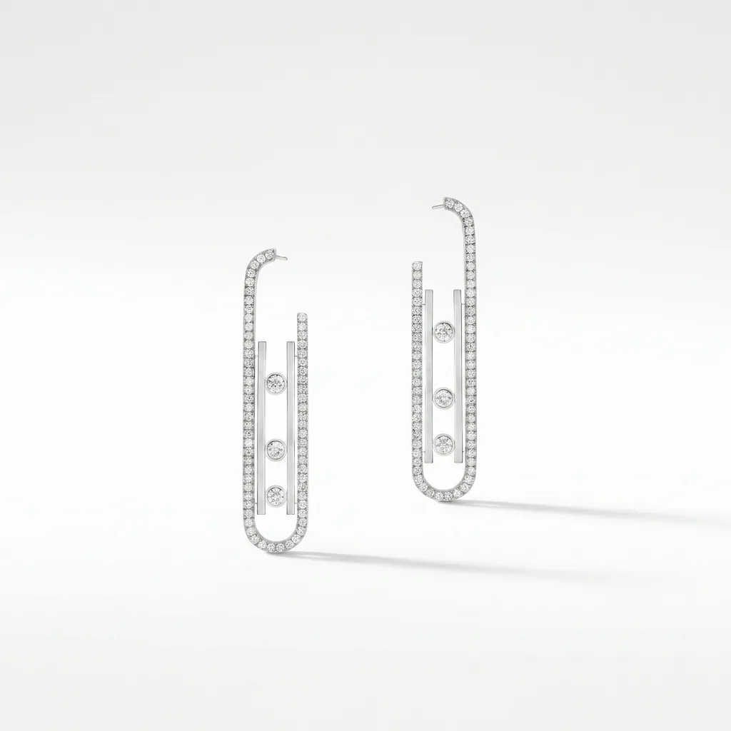 Silver Milena Earrings