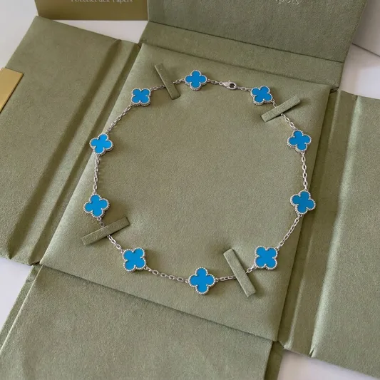 Baby Blue Multi VC Necklace