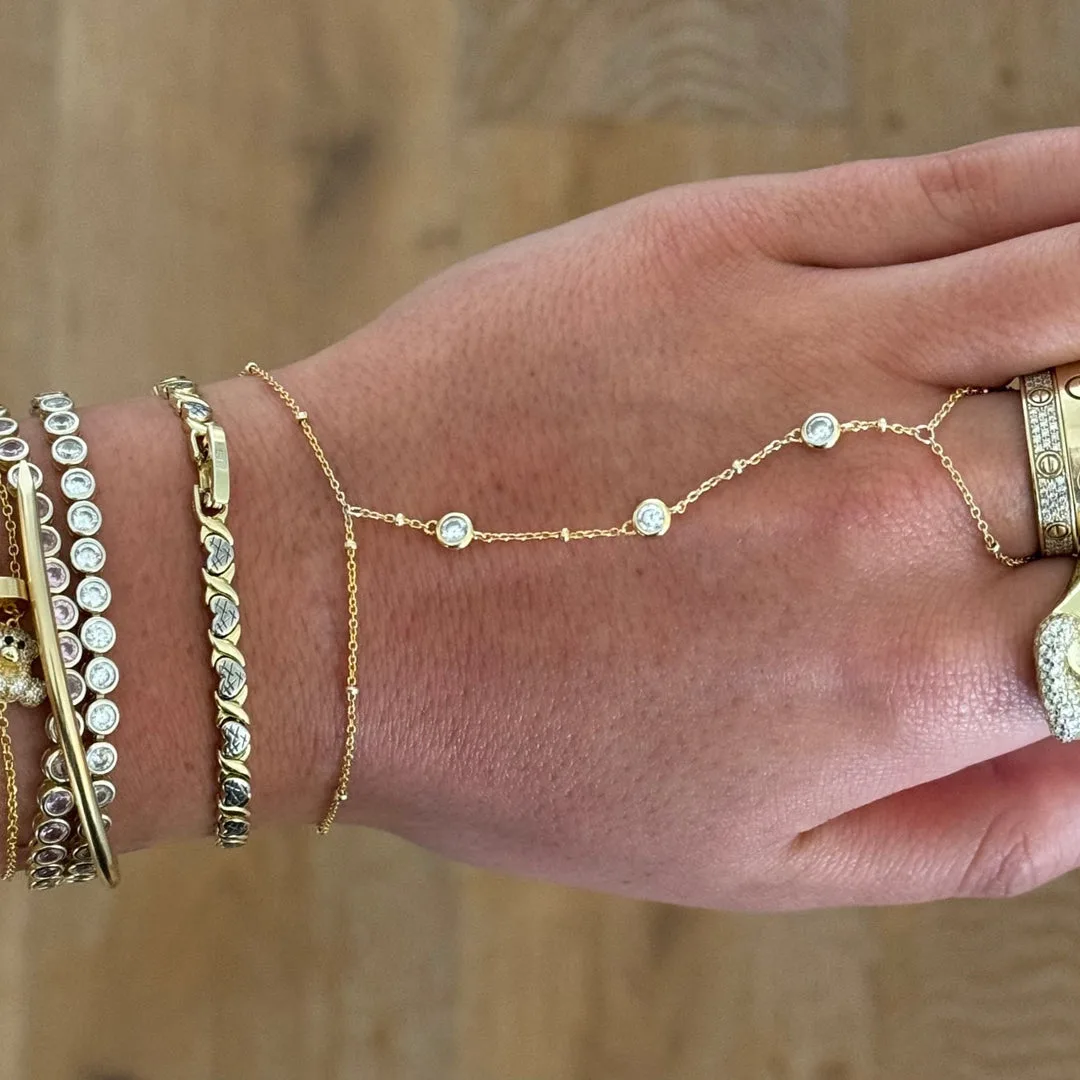 Alai Crystal Hand Chain
