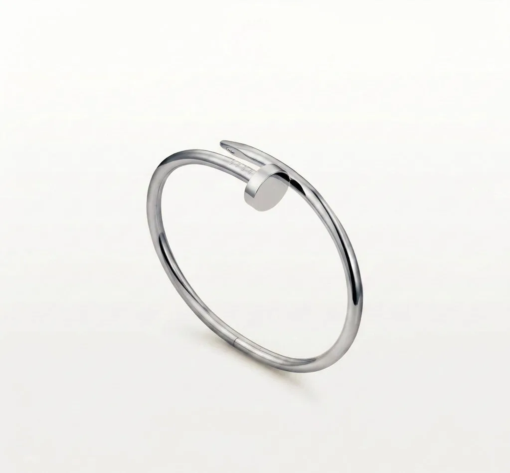 Nail Bracelet (in silver & gold)