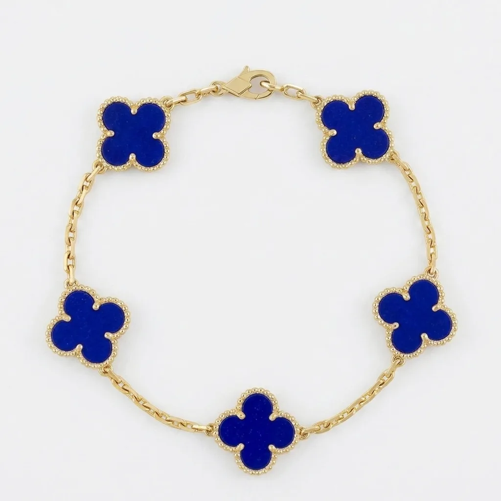Royal Blue (gold) Lindsay Bracelet
