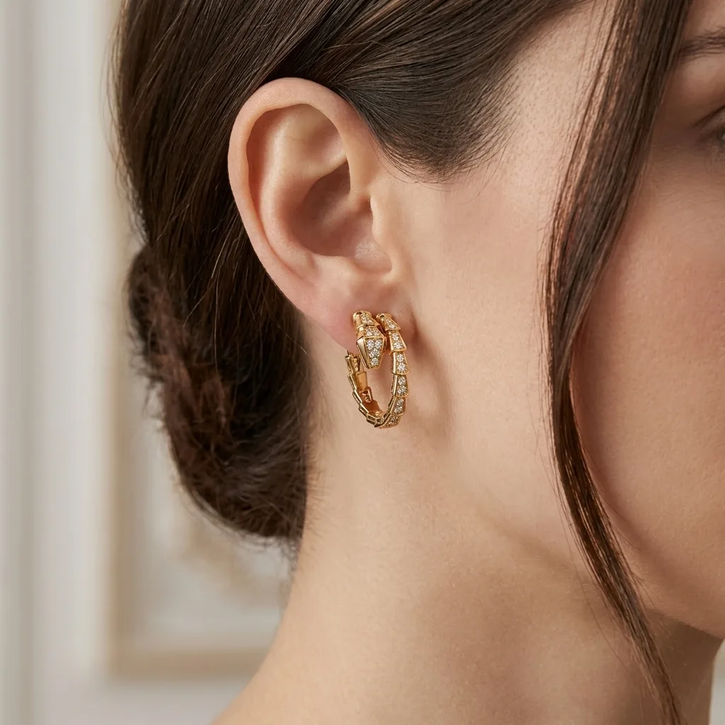 Classy Iva Earrings in gold, silver & rose gold)