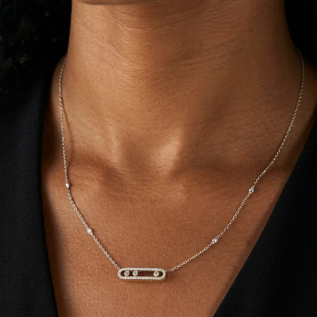 Mira Amor Necklace (in silver & gold)