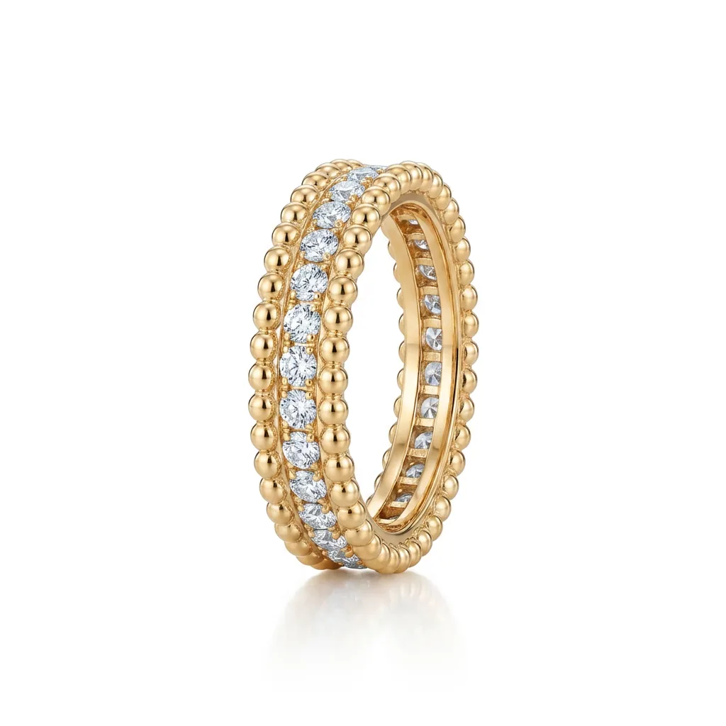 Maya VC Diamanté Sterling Ring (in gold, silver & rose gold)