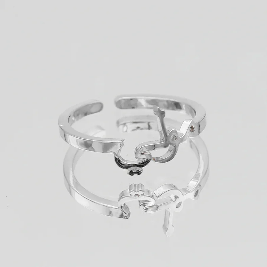Arabic Custom Name Ring (gold & silver & rose gold)