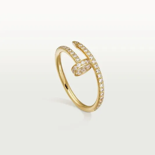 Kaci Diamanté Nail Ring (in gold & silver)