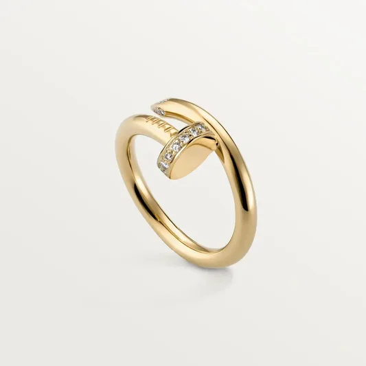 Alana Diamanté Nail Ring (in silver & gold)