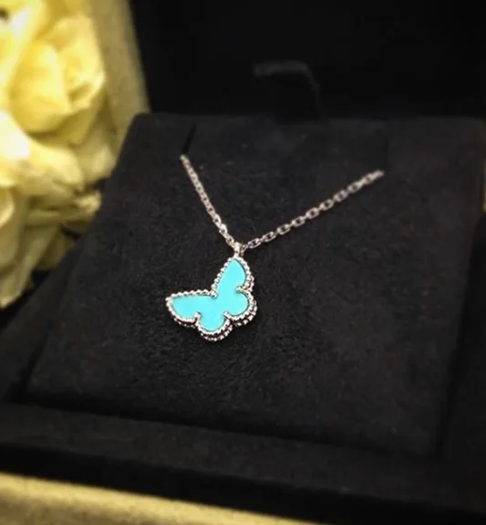 Elara Butterfly Necklace (in gold & silver)