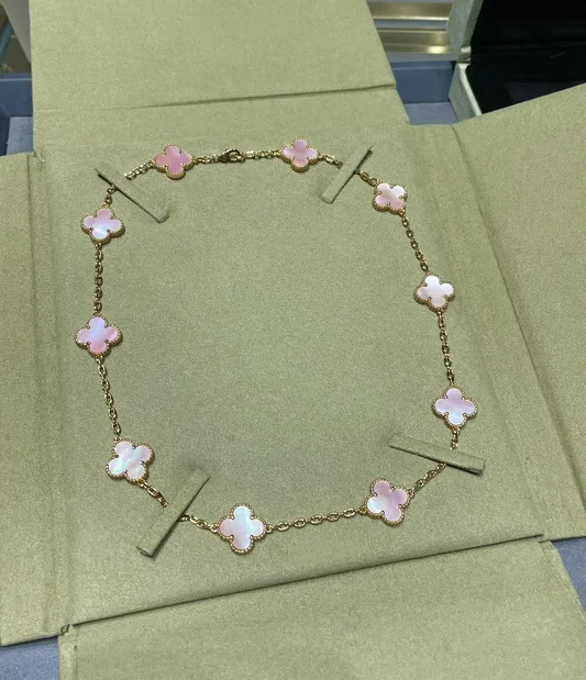Multi Clover VC Necklace (other colours)