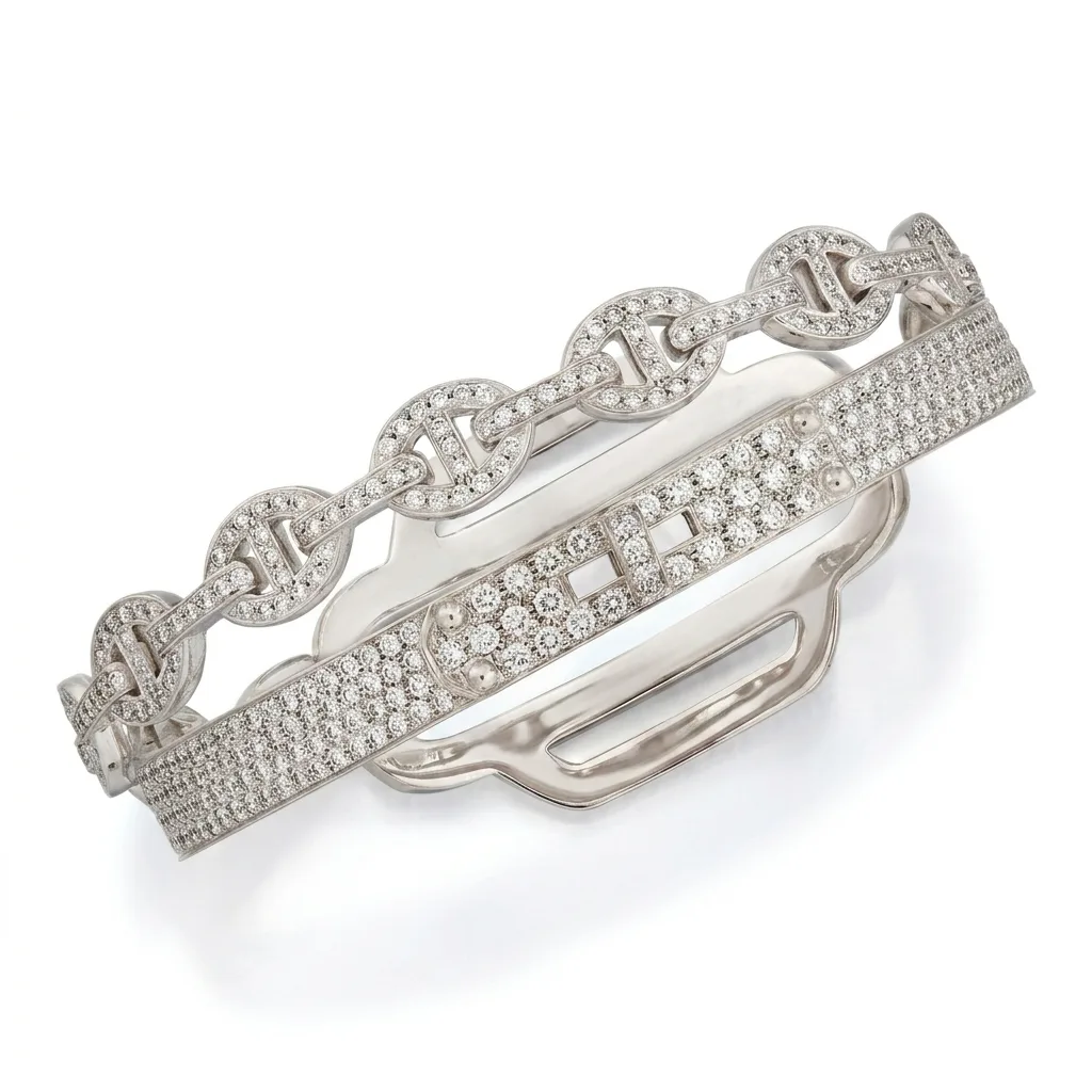Classy Hemes Layered Bracelet (in gold or silver)