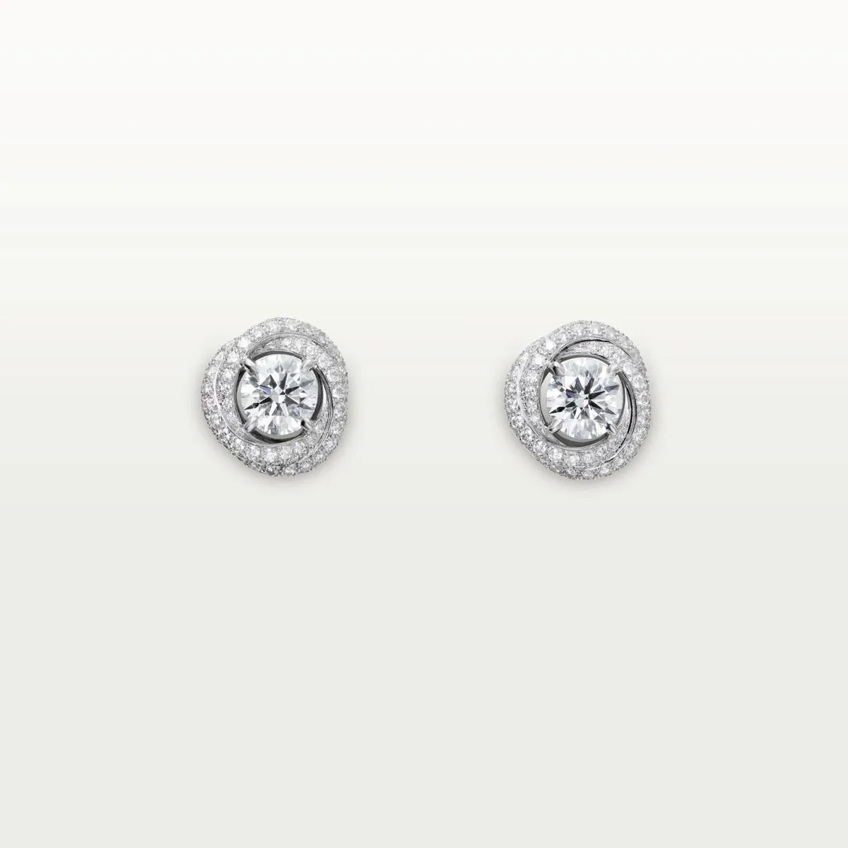 Trinty Diamanté Paris Earrings
