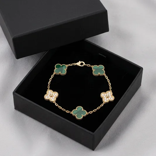 Green Diamanté Lindsay Bracelet