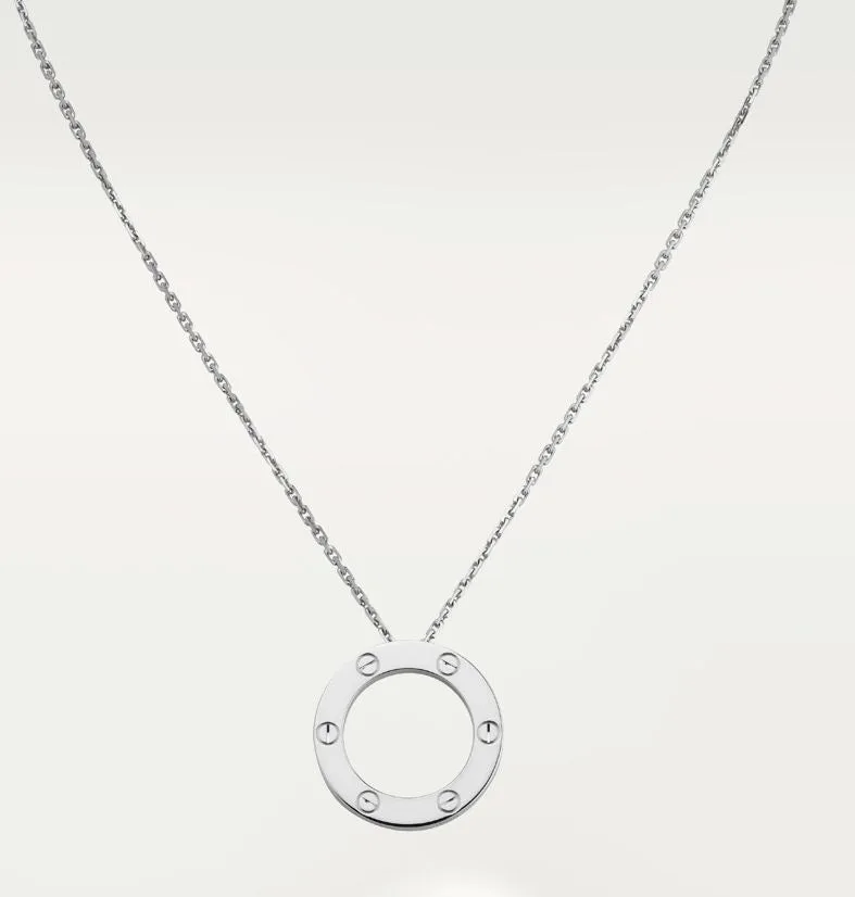 Halo Necklace (in silver & gold)