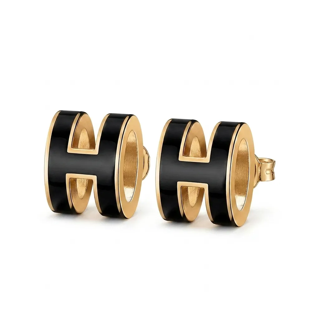 Classy H Earrings (many colours)