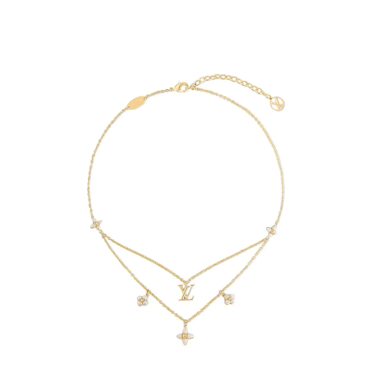 Almira Layered Necklace (in gold & silver)