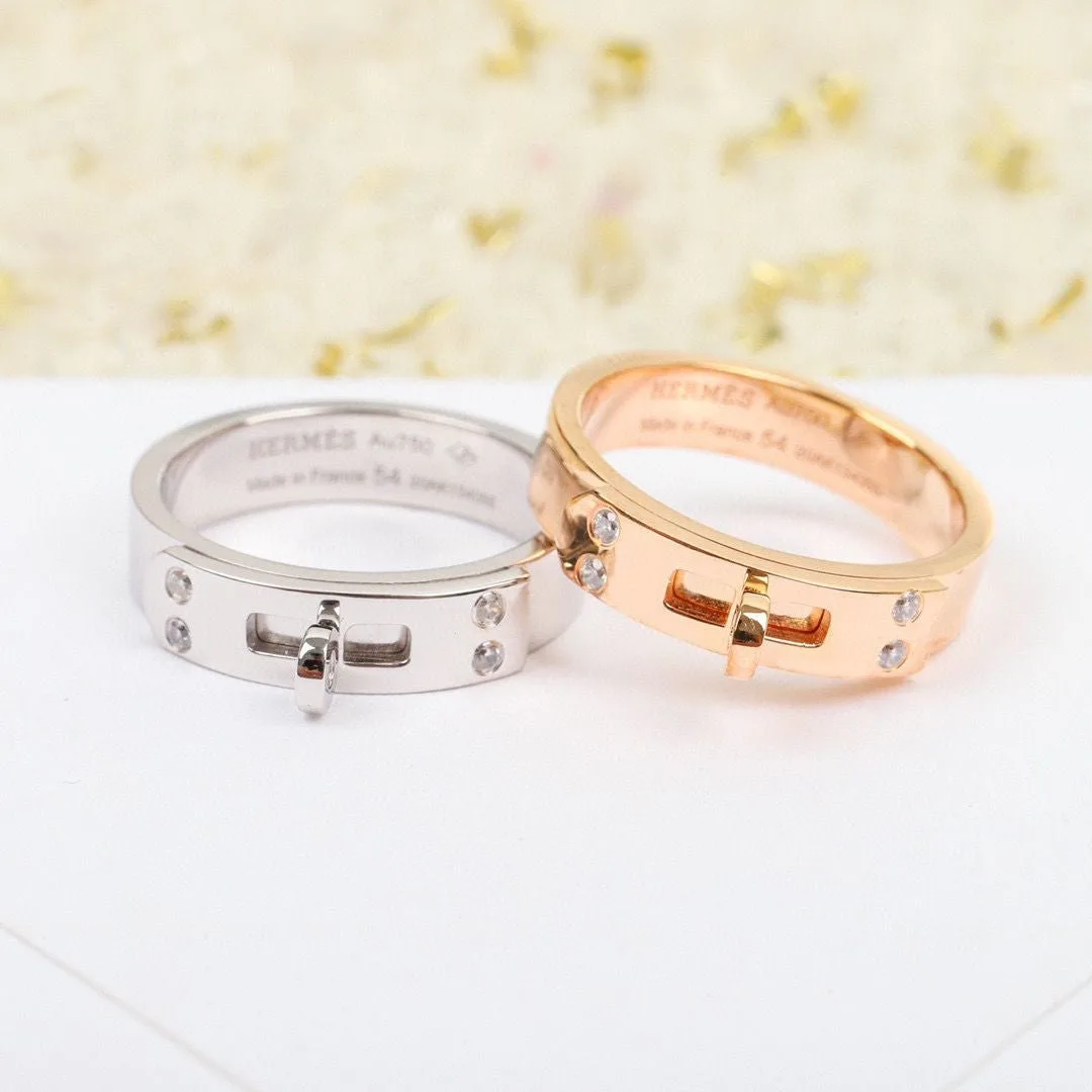 Classy Hemes Ring (in gold, silver & rose gold)
