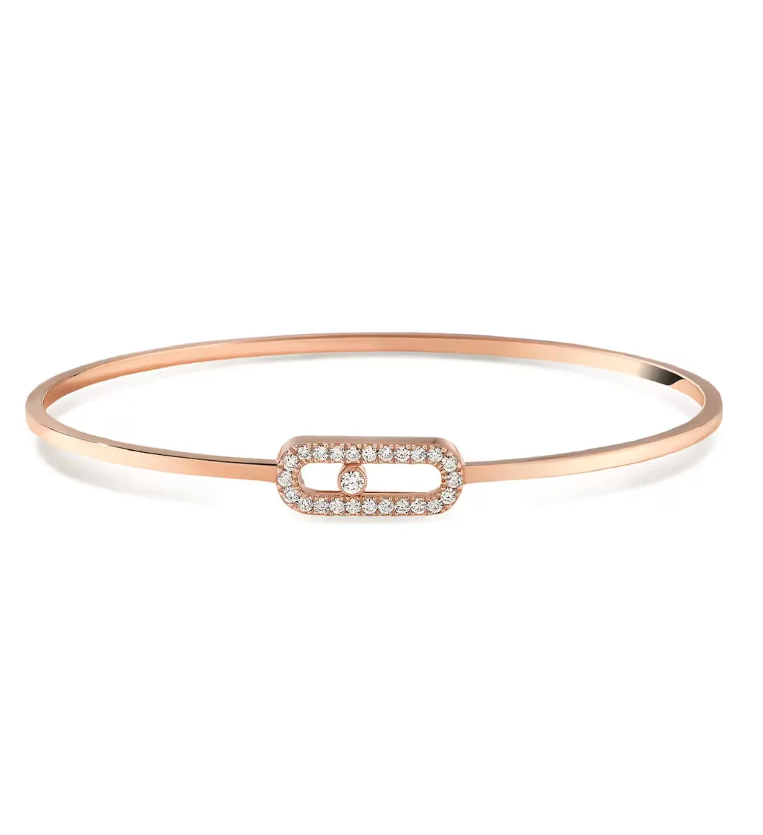 Mollyanne Bangle (silver & gold & rose gold)