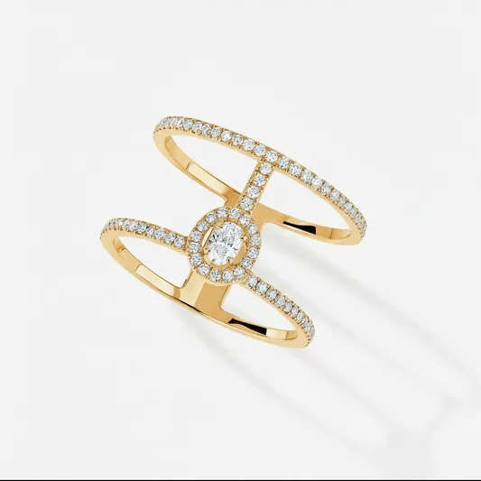 Tia Diamanté Layer Ring ( all colours)