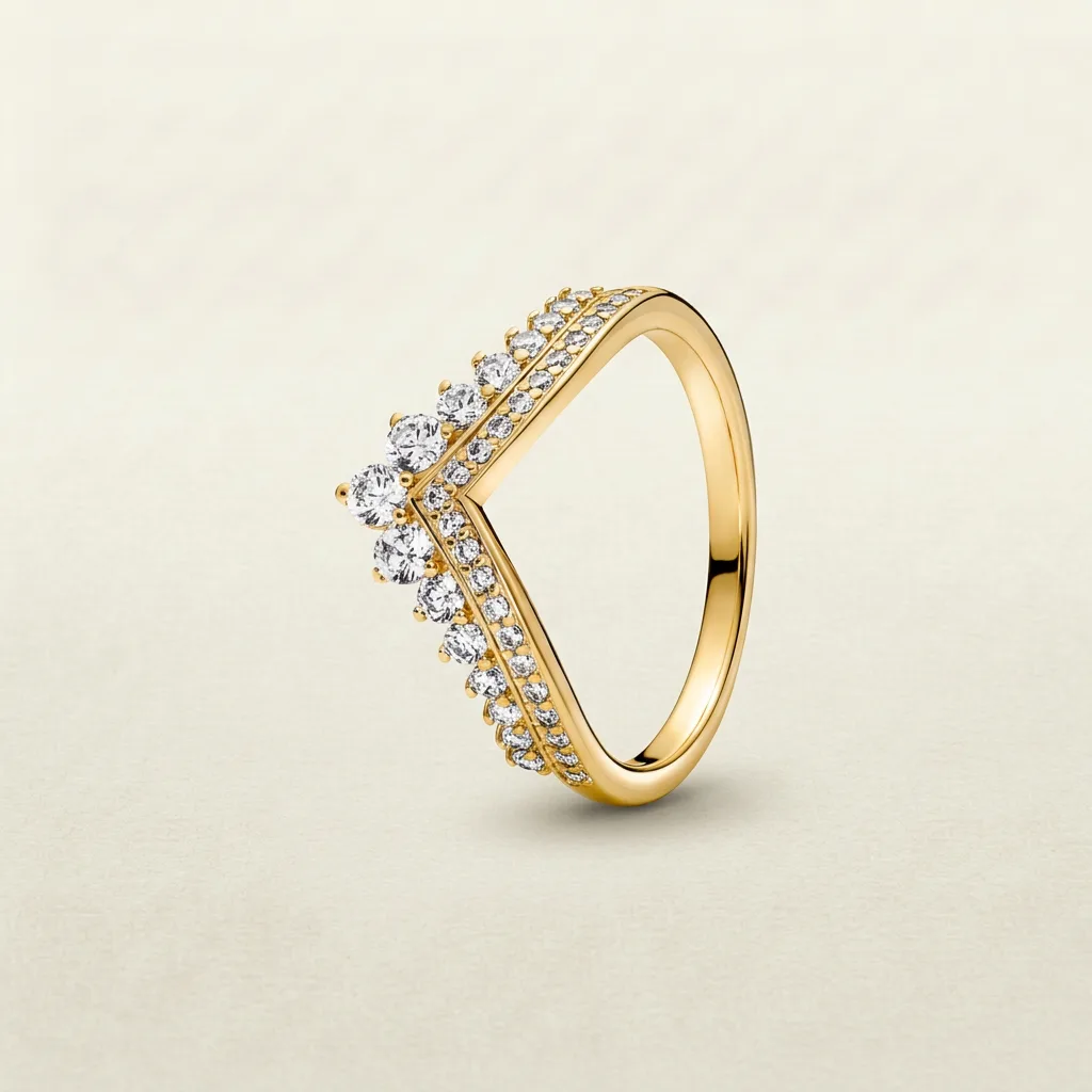 Tiara Diamanté Ring (all colours)