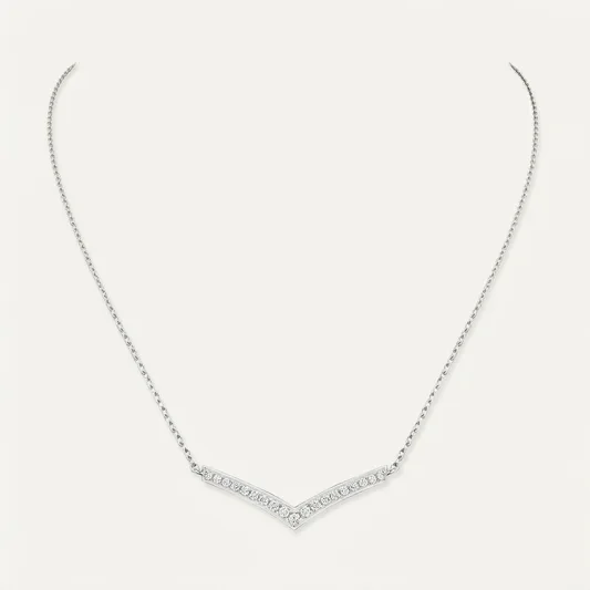 Gigi Diamanté White Gold Necklace