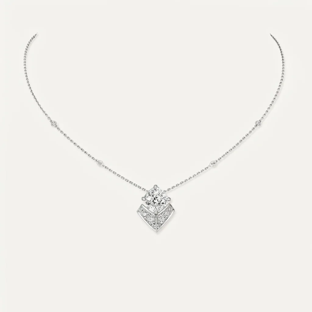 Gigi Diamanté Sterling Silver Necklace