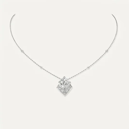 Gigi Diamanté Sterling Silver Necklace