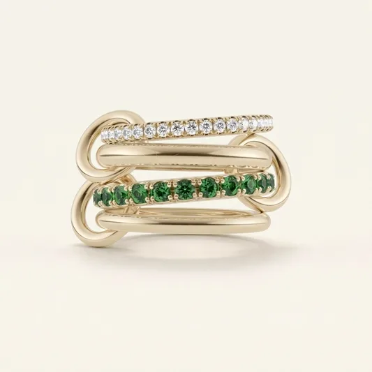 Elaria Stacked Ring