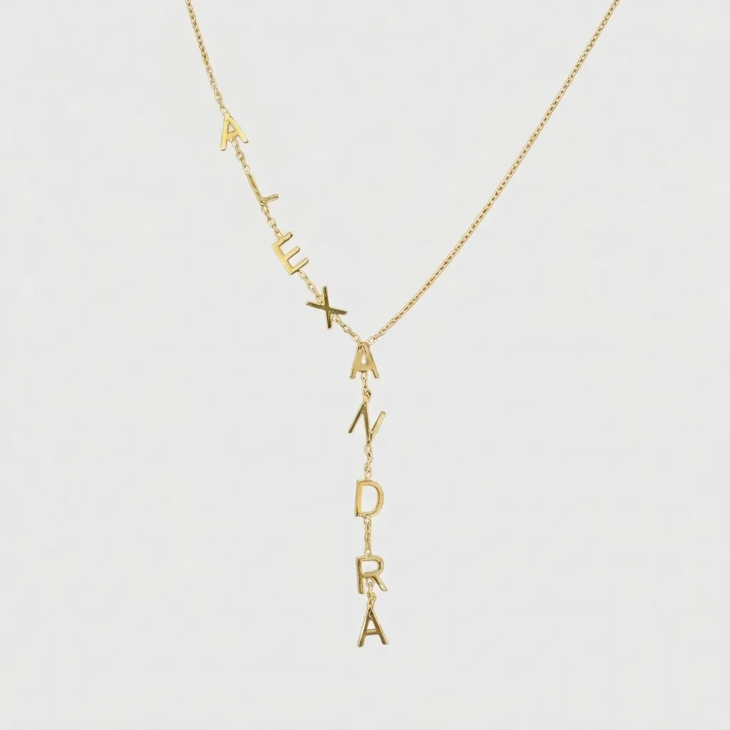 Layering Personalised Name Necklace