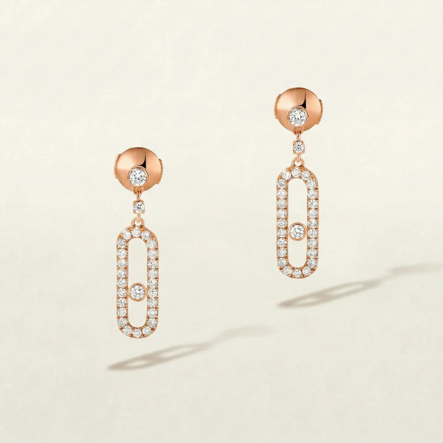 Molly Diamanté Hoop Earrings