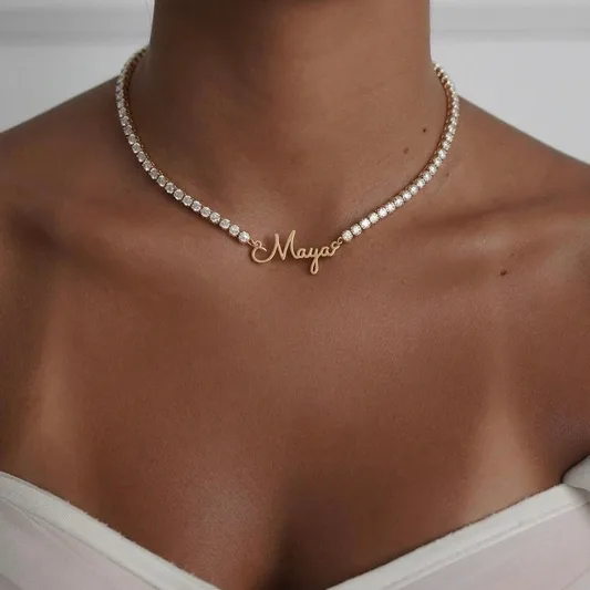 Amy ICY Name Necklace
