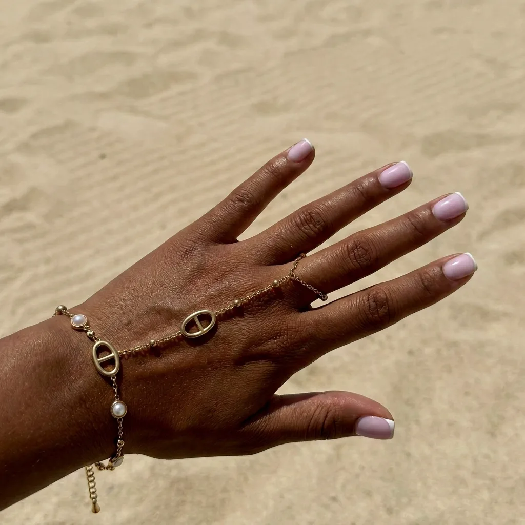 Dahlia Hand Chain