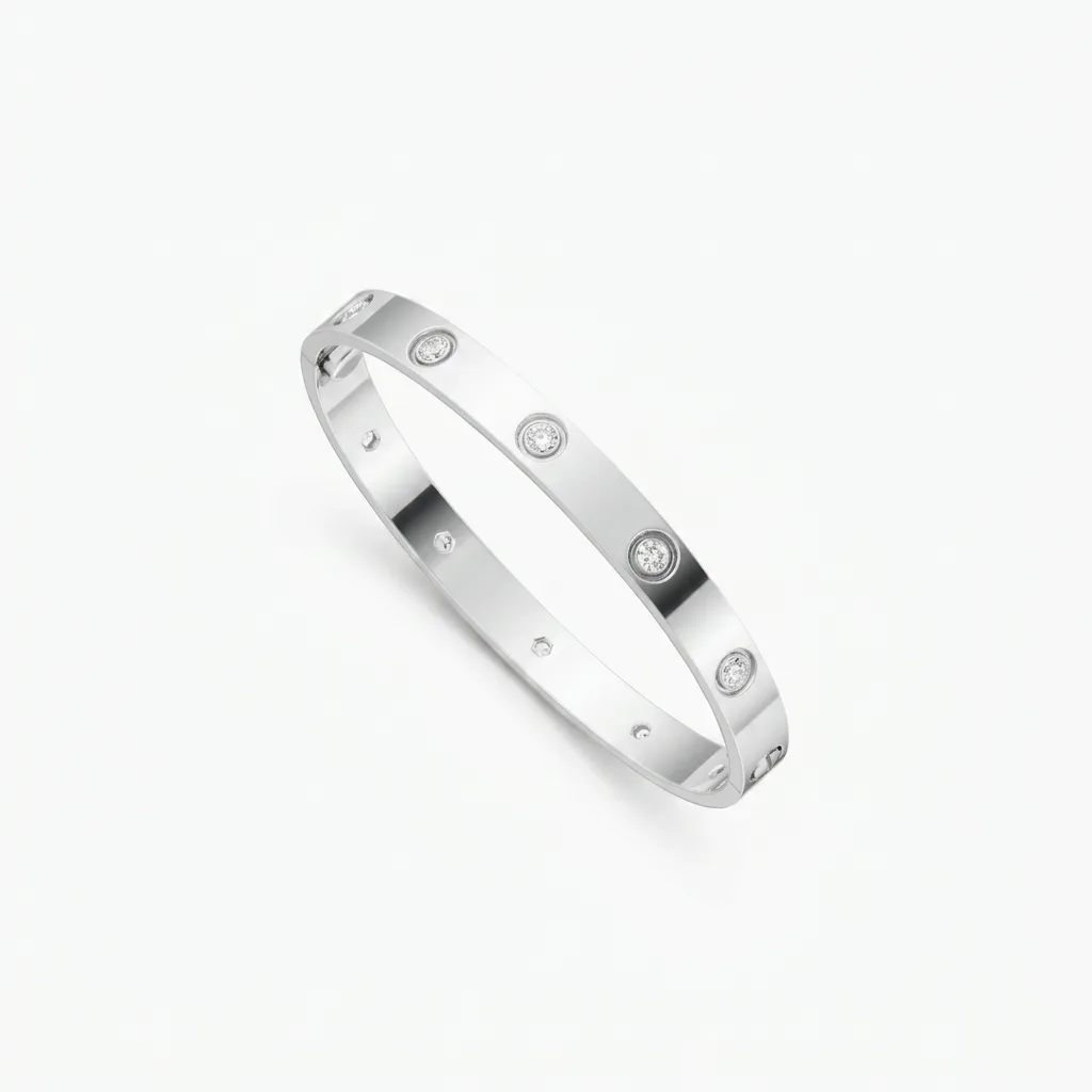 Lilla Full Diamanté Bracelet (in gold & silver & rose gold)